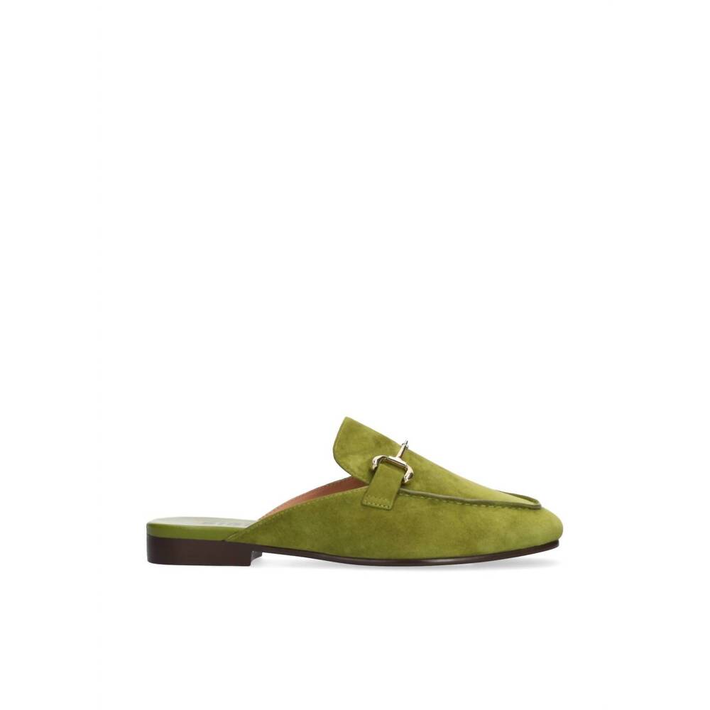 NEW BIBI LOU women's ashe mules in olive